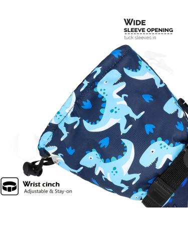 Highcamp Waterproof Snow Mittens for Toddlers XS (3-4 Y) - Dino Design - Buy Online on SooperMarket.com