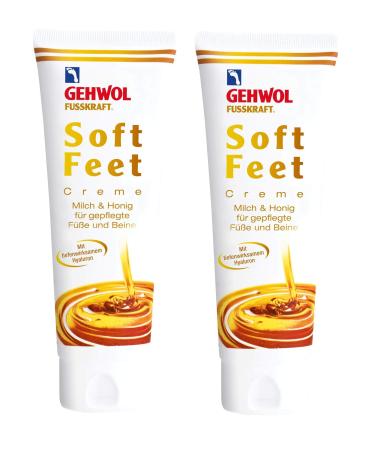 GEHWOL Fusskraft Soft Feet Creme Cream 2 x 125 ml foot cream with hyaluronic acid