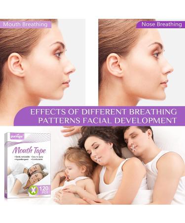 Mouth Tape for Sleeping 120 PCS - Gentle Sleep Strips to Reduce Mouth Breathing and Snoring for Better Nighttime Quality - Buy Online on SooperMarket.com