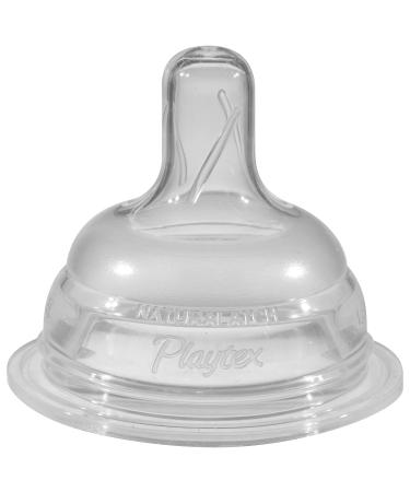 Playtex NaturaLatch Nipple Slow Flow 2-Count - Pack of 1 - Buy Online on SooperMarket.com
