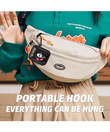 HooYiiok Scream Ghost Airpods Case 2nd Gen- Funny Horror Cover with Keychain (Black) - Buy Online on SooperMarket.com
