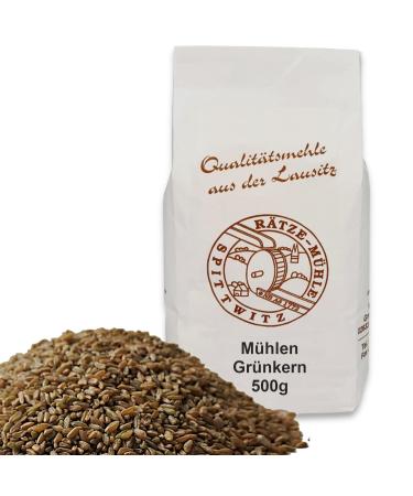 Mills green spelt whole grain fresh from the R tze mill in the best quality green spelt green spelt grains (500g)