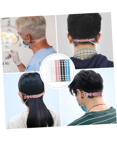 Magiclulu 10pc Elastic Mask Extension Straps & Buckles - Adjustable Ear Aid for Comfort | Elder Rings 15x1.5cm - Buy Online on SooperMarket.com