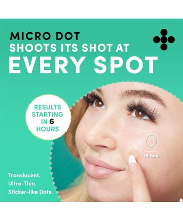 Shop Dots for Spots Micro Dot Anti Pimple Patch - Oval 9 Pack | Fast-Acting Hydrocolloid Acne Treatment | Vegan & Cruelty-Free - Buy Online on SooperMarket.com