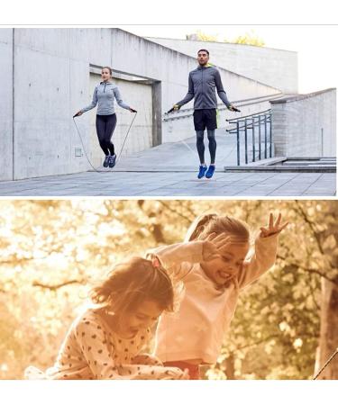 Sportivonetic Premium Adjustable Jump Rope - Fitness Crossfit Boxing for Adults & Children - Speed Rope in Blue - Buy Online on SooperMarket.com