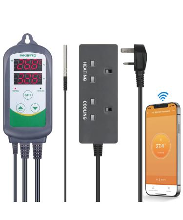Inkbird Digital Wireless Thermostat ITC-308-WiFi Temperature Controller Heating Cooling Remote Control