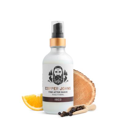 After Shave Splash Helps to Tone Refresh & Leaves Skin Feeling Cool Post-Shave Paraben Free Gluten Free & Vegan 1903 4 oz
