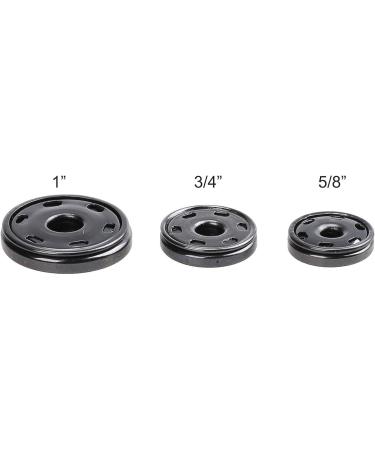 Sew-On Gunmetal Press Buttons 25MM Pack of 10 - Cotowin - Buy Online on SooperMarket.com