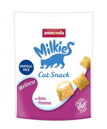 animonda Milkies Wellness grain-free crunchy pillows for cats cat snack 6 x 120 g Wellness 120 g (pack of 6)