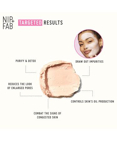 Nip + Fab Salicylic Fix Clay Mask - Purifying Facial Mask for Blemish Control and Brightening - 5.7 oz - Buy Online on SooperMarket.com