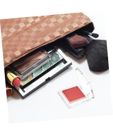 MUSISALY 4pcs Transparent Square Mini Eyeshadow Box Eyeshadow Palettes Small Makeup Palettes Cosmetic Palettes Empty Eyeshadow Pans Small Cosmetic Pans Empty Pans for Eyeshadow Lip Balm Pan - Buy Online on SooperMarket.com