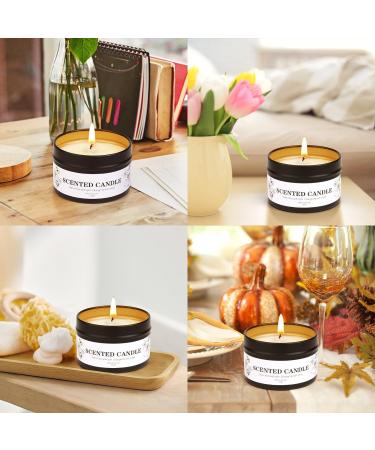 Fragrance Candle Gift Set for Women & Men | 9 x 75g Soy Wax Aromatherapy | Long-Lasting 180 Hours | Perfect for Christmas & Birthday Gifts - Buy Online on SooperMarket.com