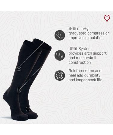 FoxRiver Fatigue Fighter Over-The-Calf Work Socks - Large Black - Buy Online on SooperMarket.com