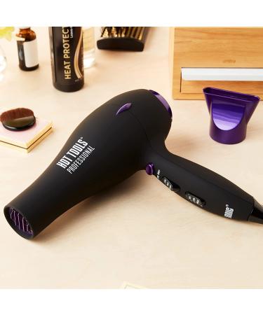 HOT TOOLS Pro Artist Tourmaline 2000 Turbo Hair Dryer - Lightweight & Quiet Blowout Results | Black - Buy Online on SooperMarket.com