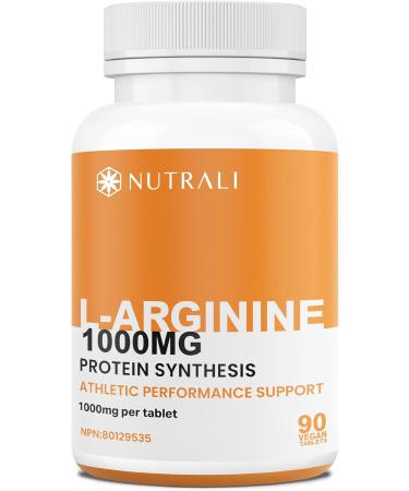 New 1000mg HIGH STRENGTH L Arginine Tablets - Pure Arginine Powder Powerful Nitric Oxide Supplement Boost Protein and Creatine Synthesis Stamina and Athletic Dominance Designed for Men requiring Peak Performance and Endurance Non-GMO Gluten-Free - 180 Veg - Buy Online on SooperMarket.com