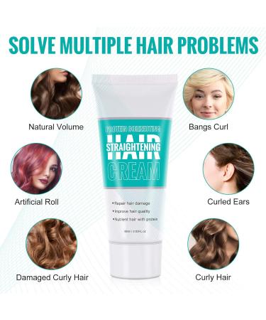 Trendyfave Hair Straightening Cream Keratin Hair Treatment Silk & Gloss Collagen Hair Smoothing Cream Protein Hair Treatments for Fast Nourishing & Smoothing Curly Hair Hair Cream for Women - Buy Online on SooperMarket.com