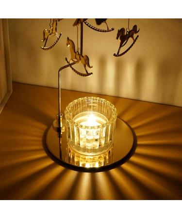 Creative Rotary Metal Candlestick for Aromatherapy | Festive Candle Holder for Home Decor | International Shipping Available - Buy Online on SooperMarket.com