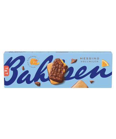 Buy Bahlsen Messino Whole Milk Biscuits - Airy Orange Filling & Milk Chocolate - 125g Pack - International Shipping Available - Buy Online on SooperMarket.com