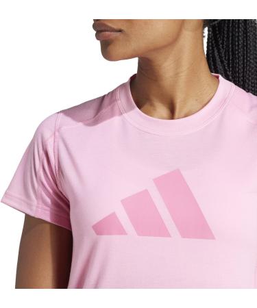 Buy adidas Women's Train Essentials Big Performance Logo T-Shirt in Bliss Pink/Pink Fusion - Top Quality Training Tee for Fitness and Style - Buy Online on SooperMarket.com