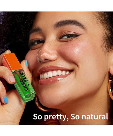 Cilrofelr Green Color Changing Liquid Blush Oil - Dewy & Natural Flush for Cheeks | Lightweight Formula for Customized Look on All Skin Tones - Buy Online on SooperMarket.com