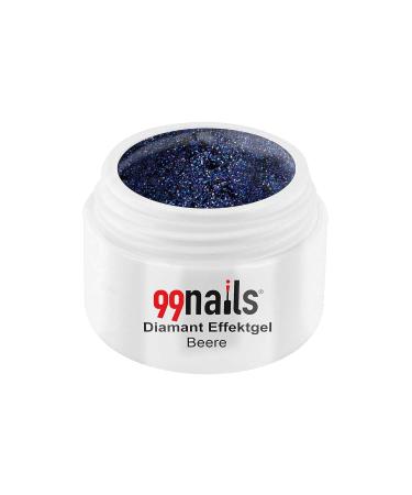 99nails Diamond Effect Gel - Berry (5 ml) | Premium Nail Gel for Stunning Manicures - Fast International Shipping - Buy Online on SooperMarket.com