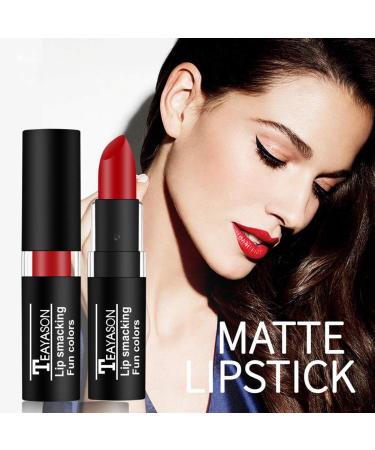 Petansy Matte Lipstick Set - 12 Colors, Waterproof & Long Lasting Lip Gloss Cosmetics for Party Makeup - Perfect Gift - Buy Online on SooperMarket.com