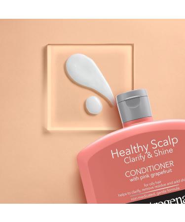 Neutrogena Healthy Scalp Clarifying Conditioner with Pink Grapefruit 12oz - Paraben & Phthalate-Free - For Oily Hair - Color-Safe - Buy Online on SooperMarket.com