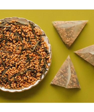 Genmaicha Tea 5.3oz. Brown Rice Tea Root Wheat Tea Rice Tea Low Caffeine Tea - Buy Online on SooperMarket.com