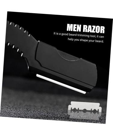 Angoily Stainless Steel Razor Holder for Men - Classic Wearable Shaver Ring for Beard Grooming - Buy Online on SooperMarket.com