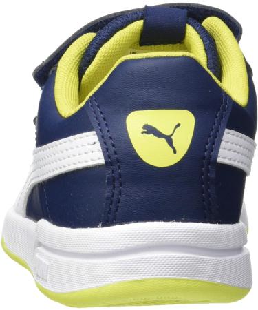 PUMA Kids Stepfleex 2 Sl Ve V Ps Trainers 10 UK Child - Peacoat/White/Yellow - Buy Online on SooperMarket.com