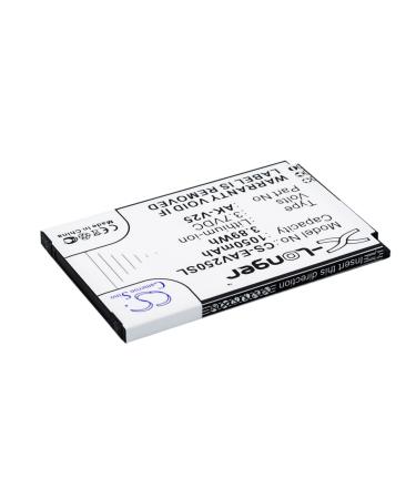 Compatible with Battery for Emporia AK-V25 AK-V25 (V2.0) Euphoria Pure V25 V25_001 V50 V50_001 (1050mAh)