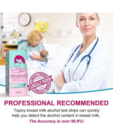 Breastmilk Test Strips - Quick & Precise Home Test for Breastfeeding Moms - 25 PCS - Buy Online on SooperMarket.com