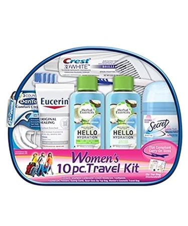 Convenience Kits International Women's Herbal Essence Kit, Blue, 10 Piece Set