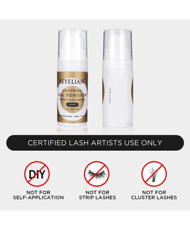 BEYELIAN Apple Scented Professional Lash Extension Remover - No Burn Gel Formula for Gentle Lash Glue Removal - Buy Online on SooperMarket.com