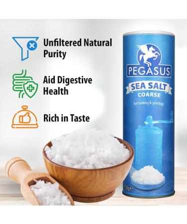 Pegasus Sea Salt Coarse 750g (Pack of 10) Ideal for Cooking and Seasoning - Buy Online on SooperMarket.com