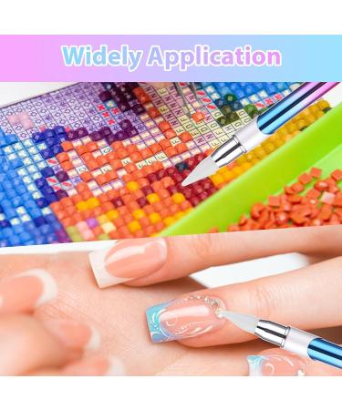 TIESOME Rhinestone Picker Tool with Wax Tip Nail Rhinestone Picker Dotting Wax Pen Nail Dotting Tool Rhinestone Pickup Applicator Tool Gem Picker Tool for DIY Nail Art - Buy Online on SooperMarket.com