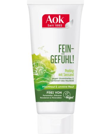 Aok Sea Sand Peeling with White Tea Pack of 6 (6 x 100 ml)