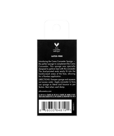 e.l.f. Cosmetics Camo Concealer Sponge - Latex-Free Makeup Blender for Flawless Blending - Vegan & Cruelty-Free - Flesh - Buy Online on SooperMarket.com
