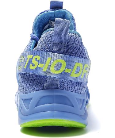 FRSHANIAH Men's Breathable Running Shoes - Sky Blue | Non-Slip Fashion Sneakers - Buy Online on SooperMarket.com