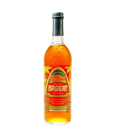 BG Reynolds Natural Tiki Cocktail Cane Syrup, Original Orgeat, 750 ml, Packaging May Vary Original Orgeat 25.4 Fl Oz (Pack of 1)