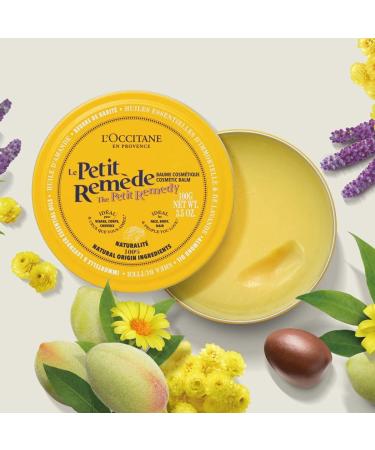 L'OCCITANE The Petit Remedy 15g Shea Butter & Almond Oil Balm - Multipurpose Head-to-Toe Care for Dry Skin | Universal Balm for Women & Men - Buy Online on SooperMarket.com