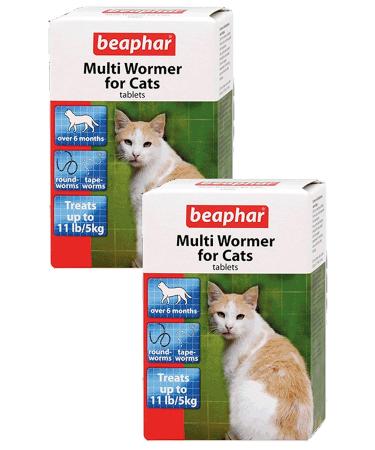 2 Pack Deal - Beaphar - Multiwormer Cat 12's