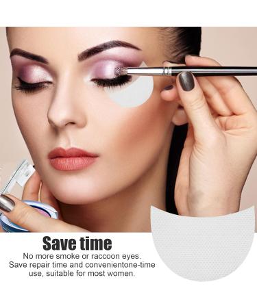 Haqatr 200 Pcs Eyeshadow Stencils & Tape for Eye Makeup | Non-Woven Fabric Eye Mask for Flawless Eye and Lip Makeup - Ideal for Women - Buy Online on SooperMarket.com