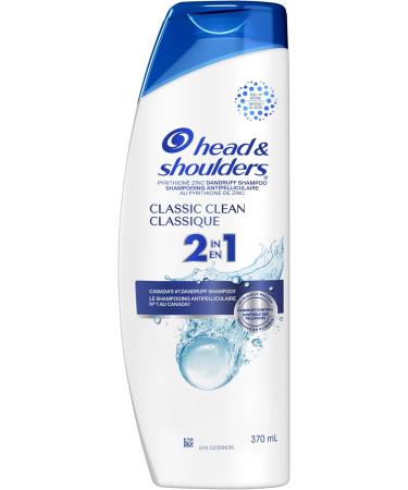 HEAD & SHOULDERS CLASSIC CLEAN 2IN1 SHAMPOO 370ML - Buy Online on SooperMarket.com