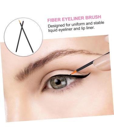 FOYTOKI 100pcs Disposable Eyelash Brush Makeup Eyeliner Brush Eye Makeup Brush Eye Tool Brush Cosmetic Eye Brush Eyeliner Fiber Brush Makeup Brush Applicator Fiber Eyeliner Brush - Buy Online on SooperMarket.com