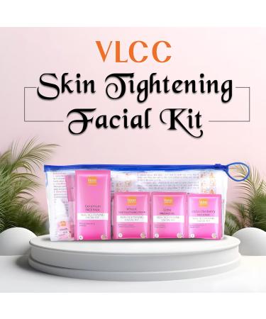Buy VLCC Skin Tightening Facial Kit 6 Facials (240gm+12ml) | Enhance Your Skin's Firmness | Fast International Shipping - Buy Online on SooperMarket.com