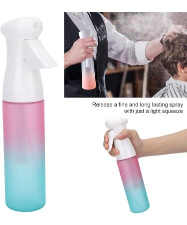 ANGGREK Spray Bottle 300ml Spray Bottle Reusable Proof Plastic Spray Bottle 360 Spray Continuous Mist Ergonomic for Hairstyling neating- Pink Green - Buy Online on SooperMarket.com