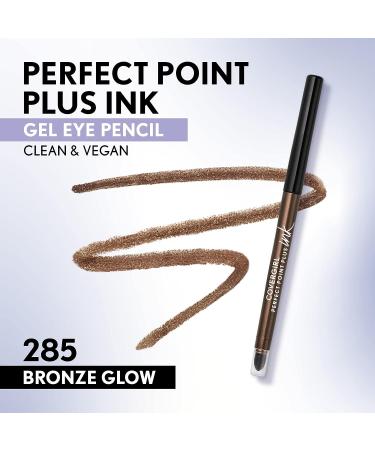 COVERGIRL Perfect Point Plus Ink Gel Eye Pencil Bronze Glow 285 - Long-Wearing Vegan Formula - 0.01oz - Buy Online on SooperMarket.com
