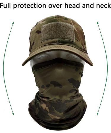 Shop EHSBUY Camo Hats for Men | Cooling Neck Gaiter & Tactical Caps for Outdoor Sports - Running Hunting Camping Fishing - Buy Online on SooperMarket.com