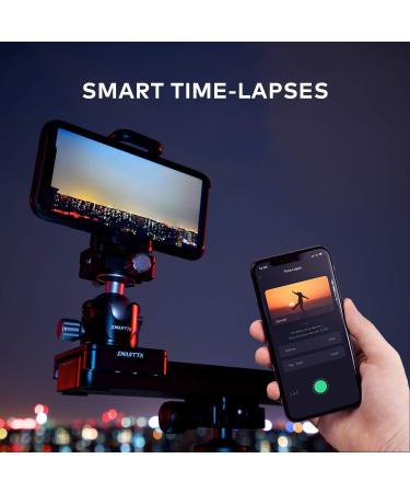 Smartta SliderMini 2: Motorized Camera Slider - Ultra Smooth & Portable - App or Manual Control - 20cm Travel Length - 33LB Capacity - Buy Online on SooperMarket.com